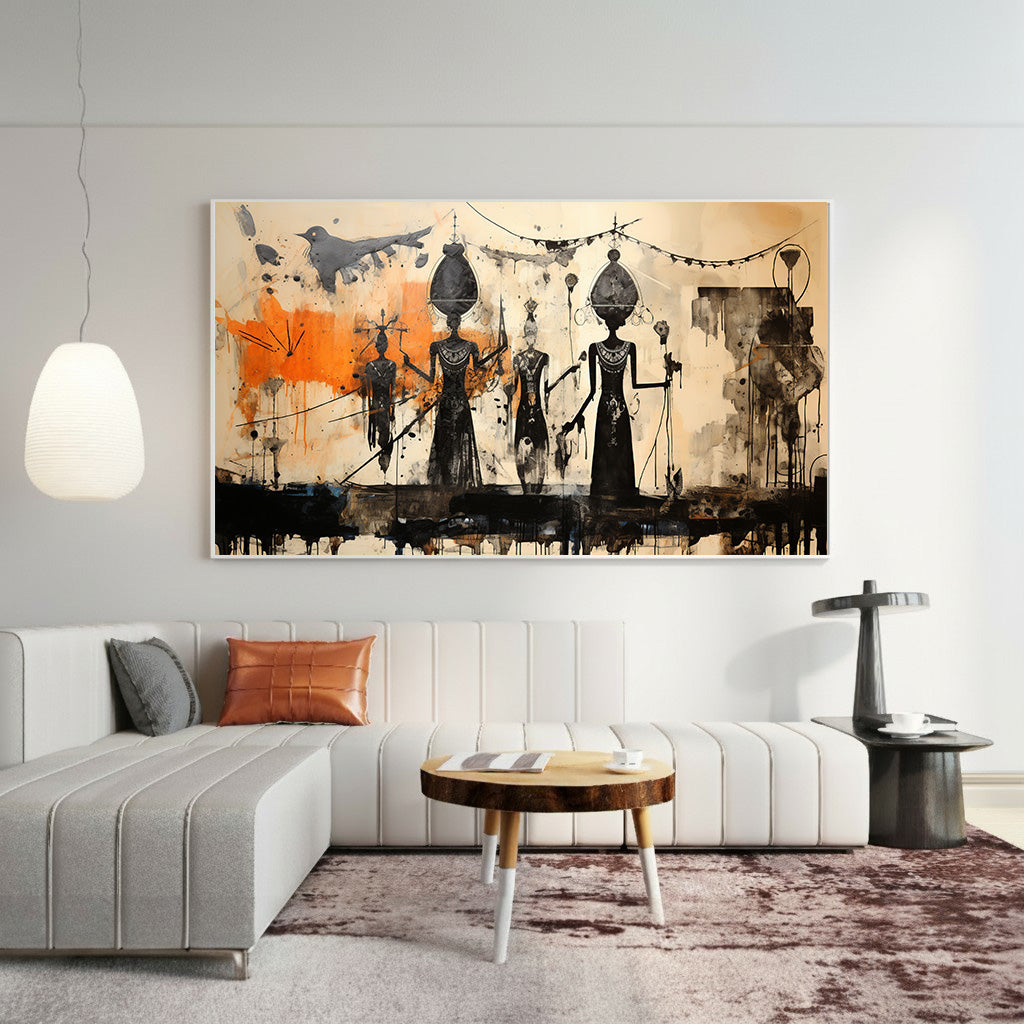 Minimal Nature Framed Canvas Wall Art