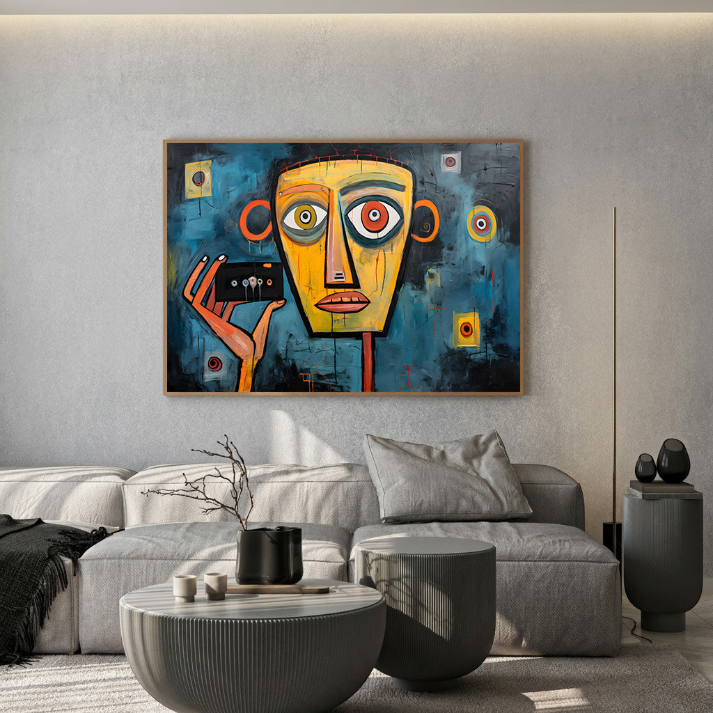 Elegant nature framed canvas wall art for modern home decor