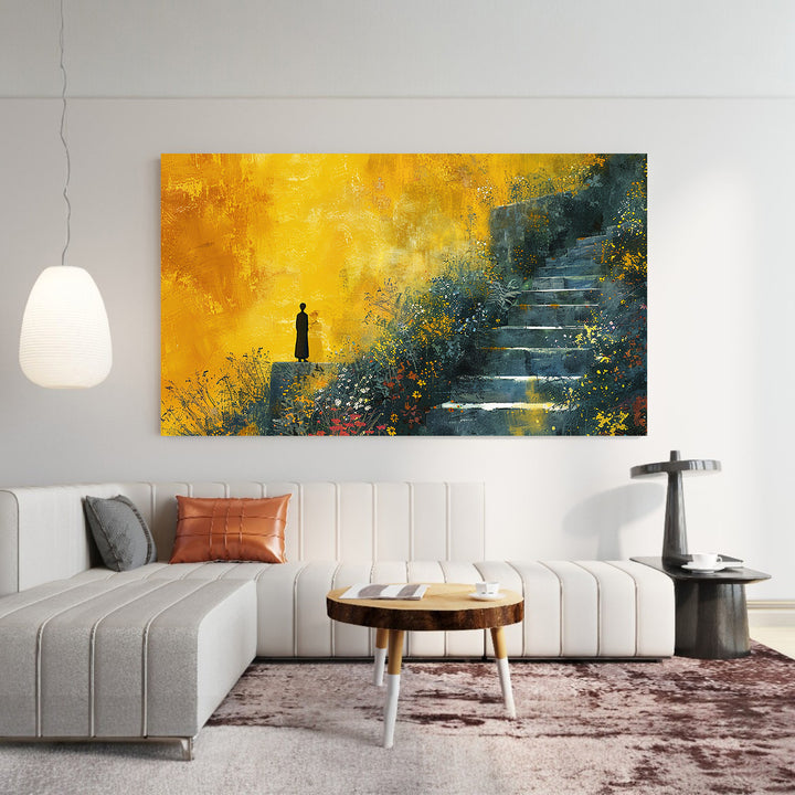 Refined Botanical Framed Canvas Wall Art
