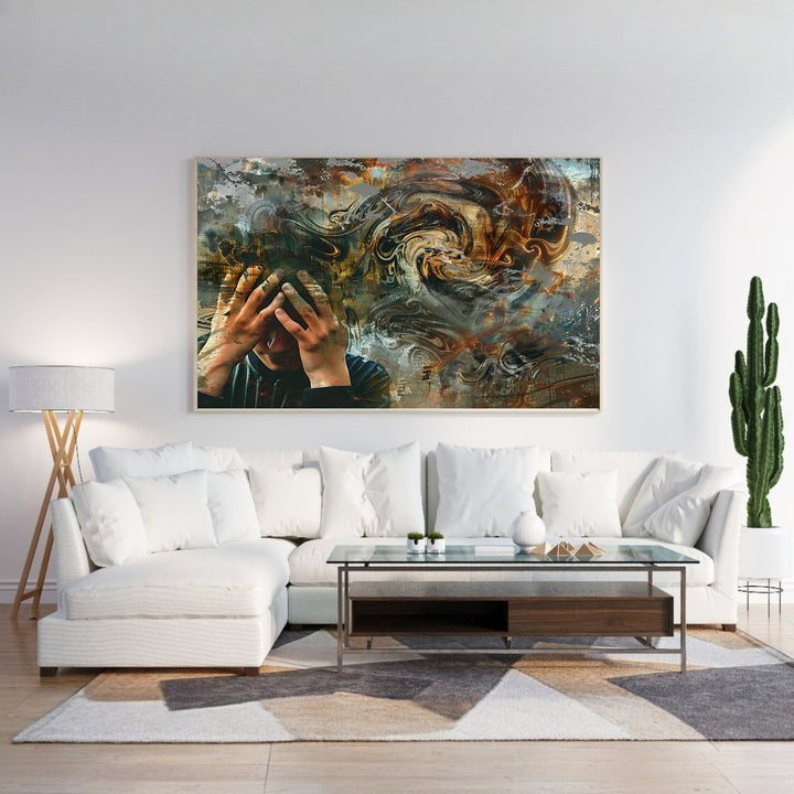 Botanical nature framed canvas wall art for stylish home decor