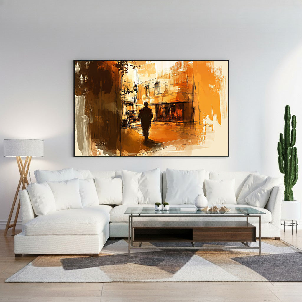 Lush Botanical Framed Canvas Wall Art