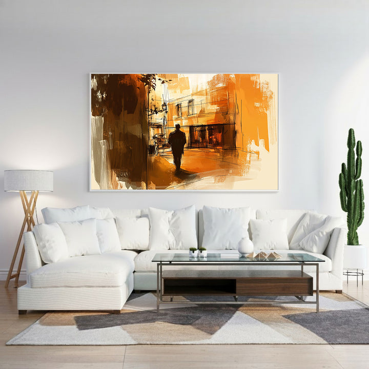 Lush Botanical Framed Canvas Wall Art