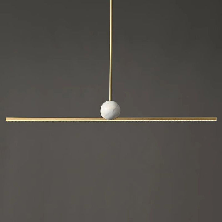 Minimalist Linear Pendant Light