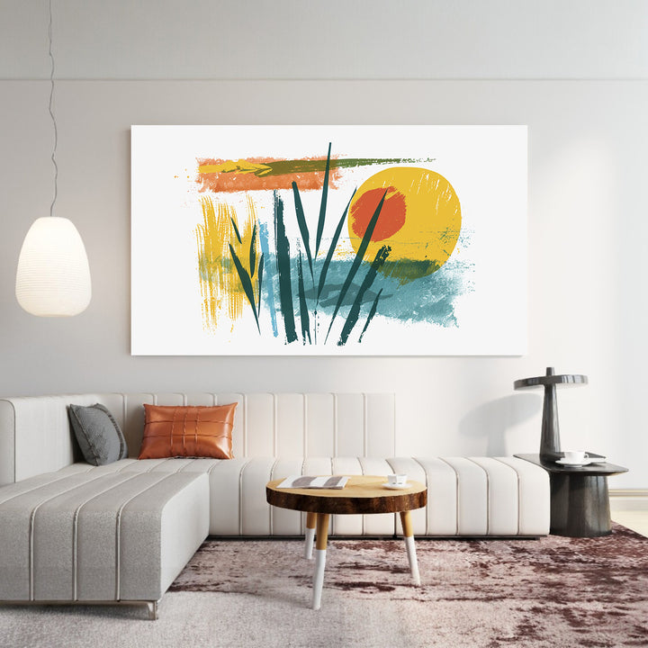 Fresh Botanical Framed Canvas Wall Art