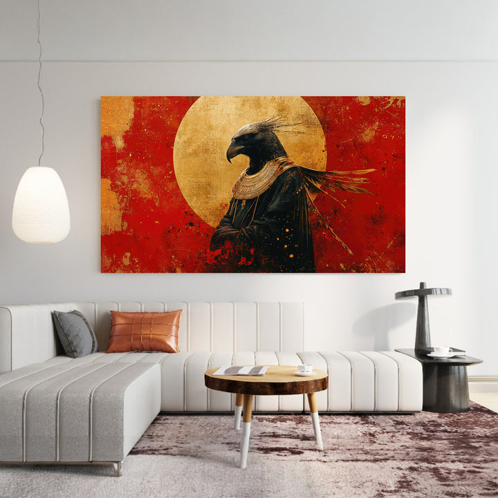 Green Leaf Framed Canvas Wall Art