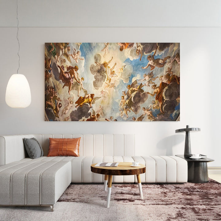 Modern Botanical Framed Canvas Wall Art