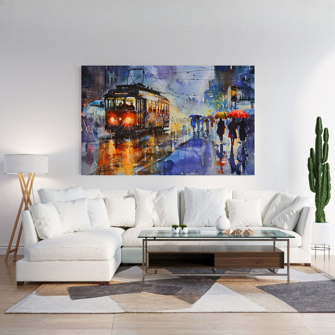 Elegant Botanical Framed Canvas Wall Art
