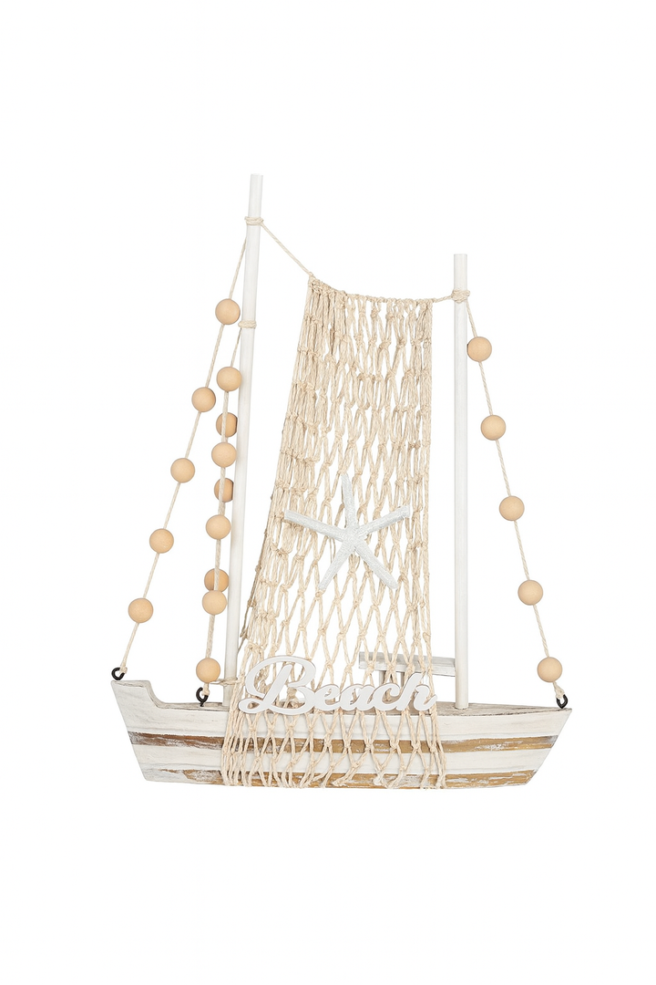 Decorative Sailboat with Net