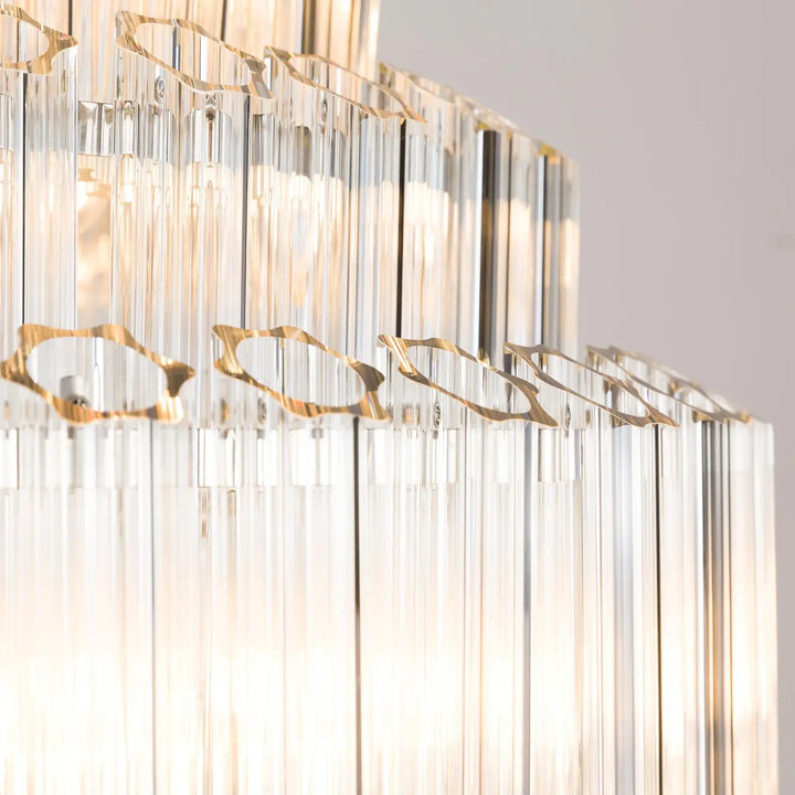 Crystal Tier Chandelier