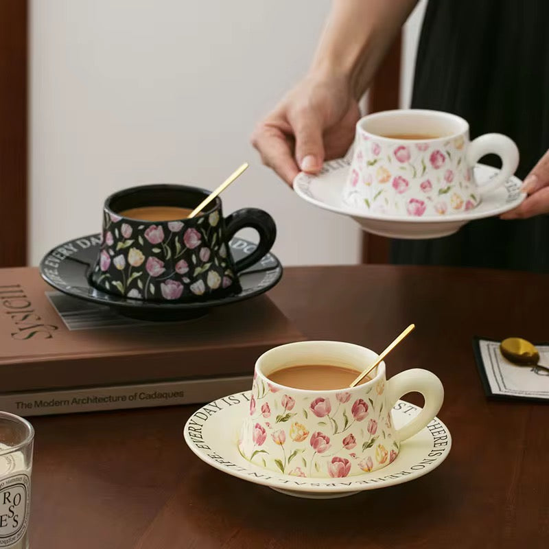 Floral Espresso Cup