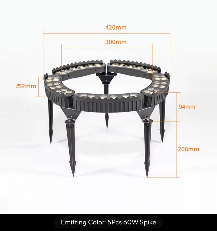 Outdoor Tree Ring Light