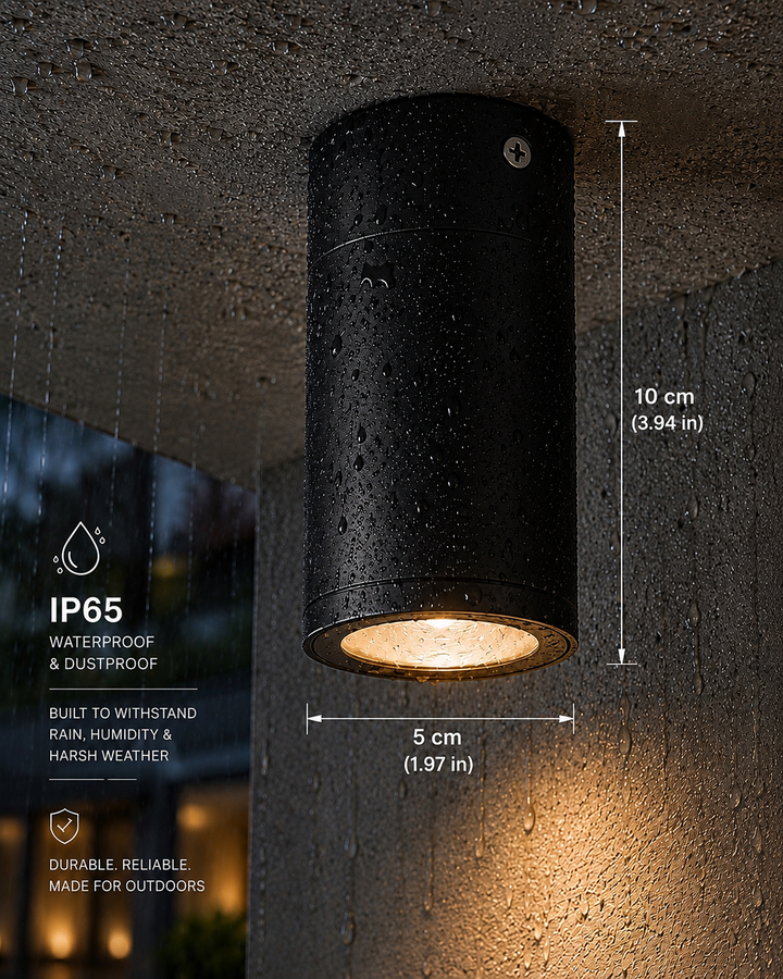 IP65 Outdoor Cylinder Spotlight