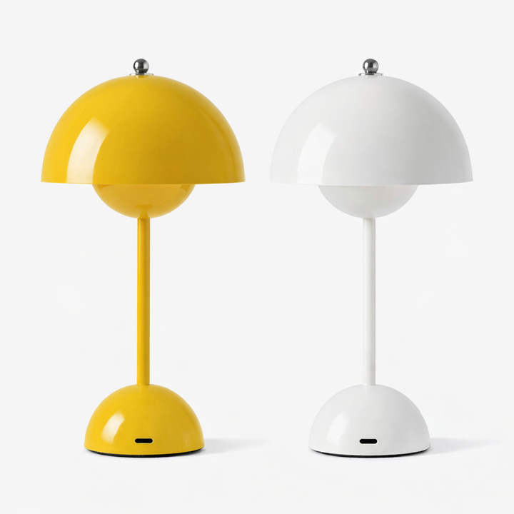 Modern Mushroom Dome RECHARGEABLE Table Lamp