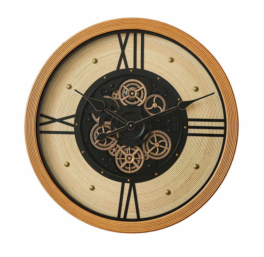 Classic Wooden Wall Clock