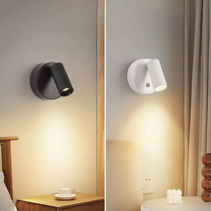 Rechargeable White Wall Spotlight
