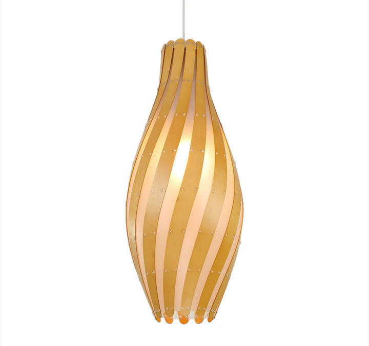 Natural Wooden Pendant Light