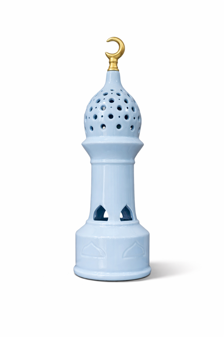 Hilal Glow Ceramic Ramadan Lantern
