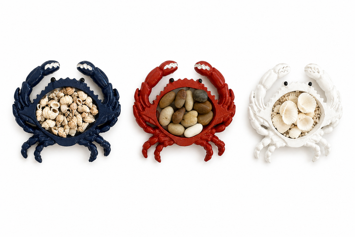 Crab Shell Wall Décor Set of 3