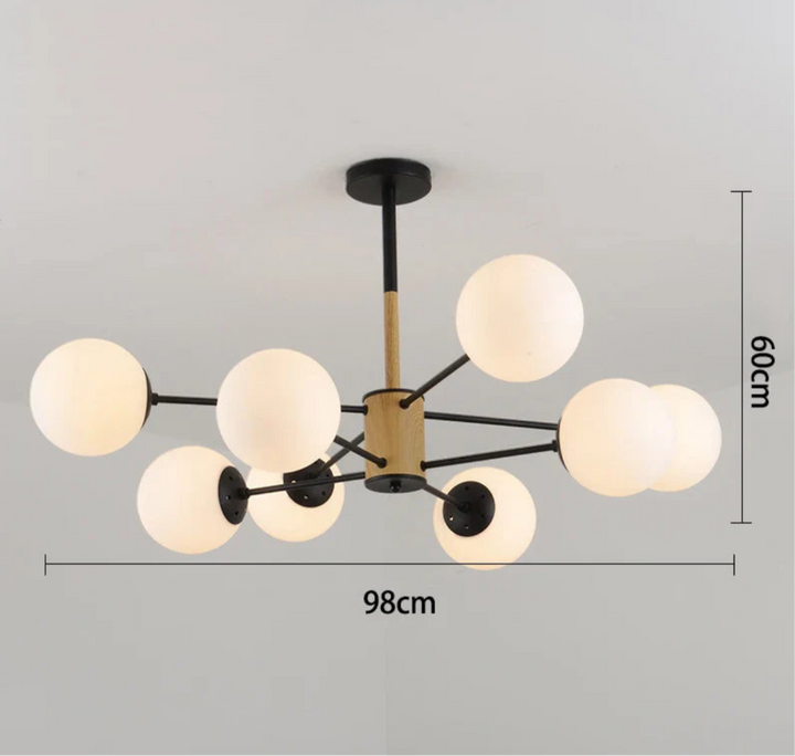 Modern Globe Chandelier