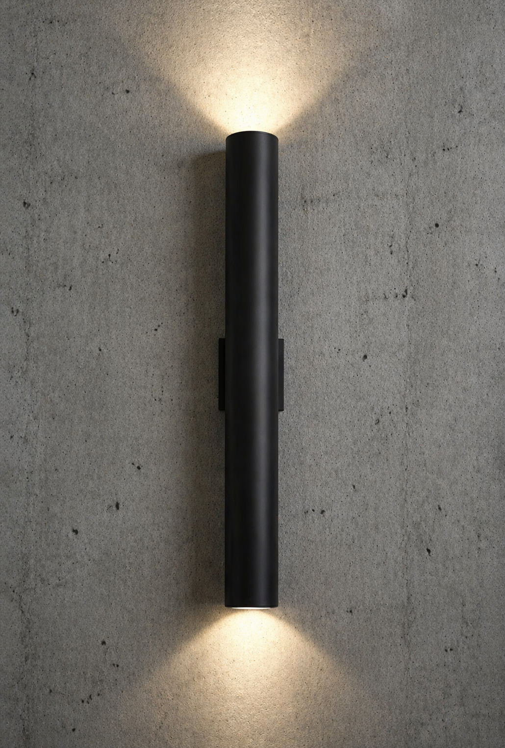 Slim Black Wall Sconce