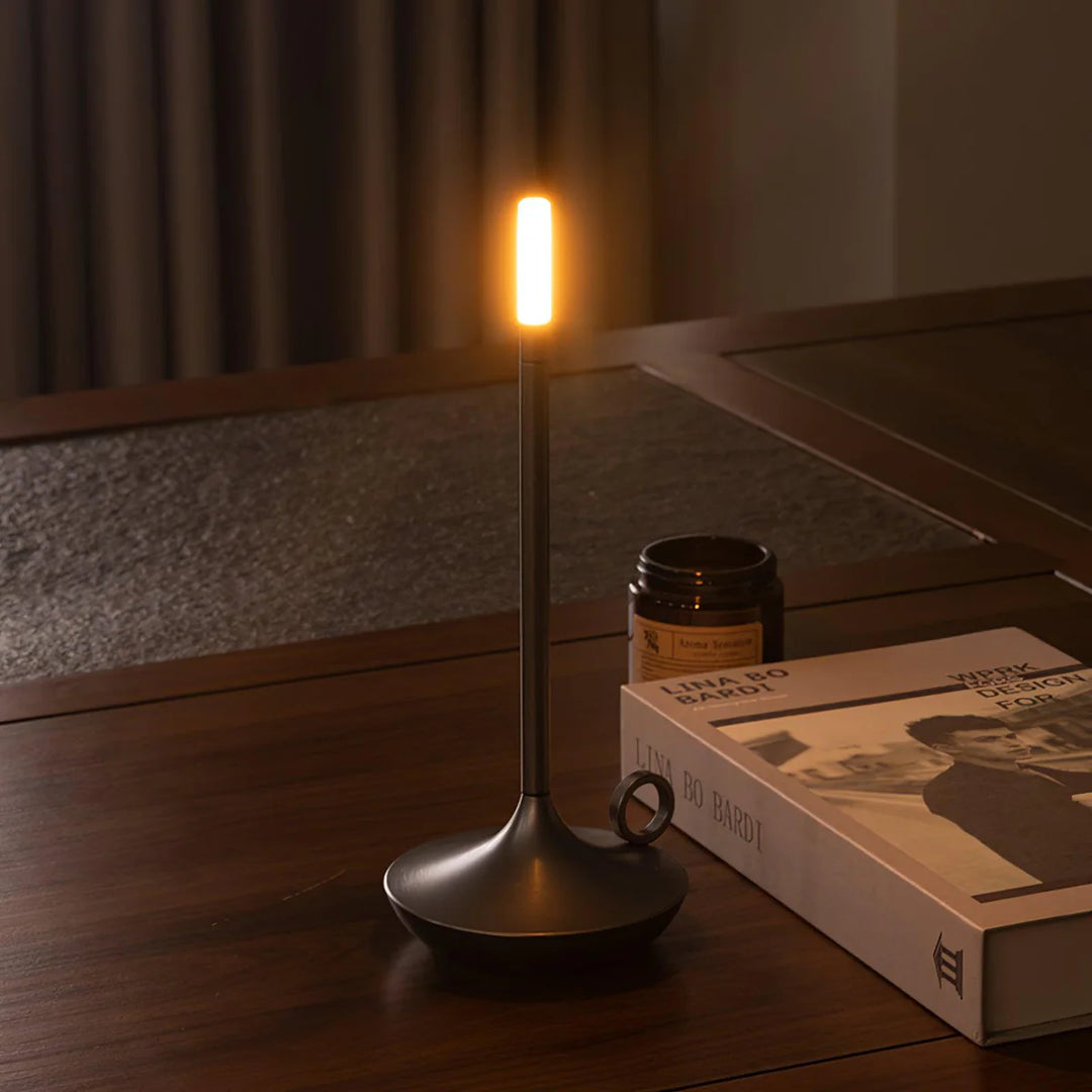 ALADDIN’s Rechargeable Black Table Lamp