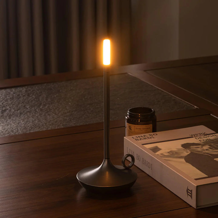 ALADDIN’s Rechargeable Black Table Lamp