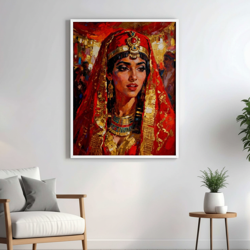 Royal Arabian Portrait Wall Art