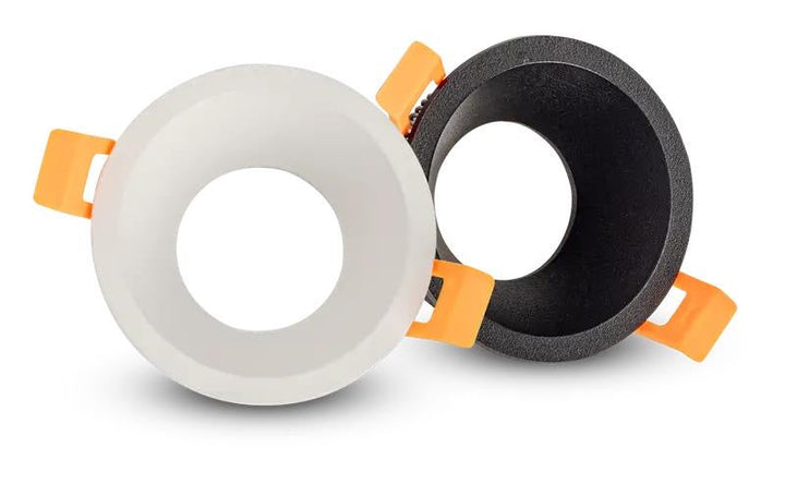 Round Recessed LED Ceiling Spotlight Plastics