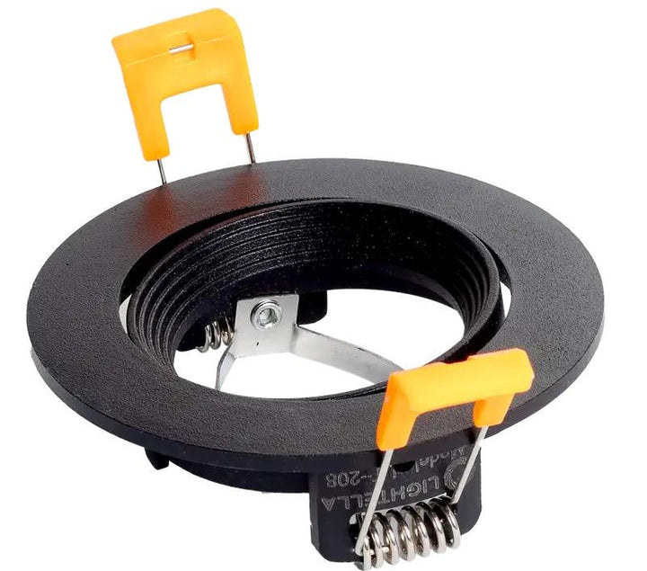 Adjustable Round Recessed Downlight Frame