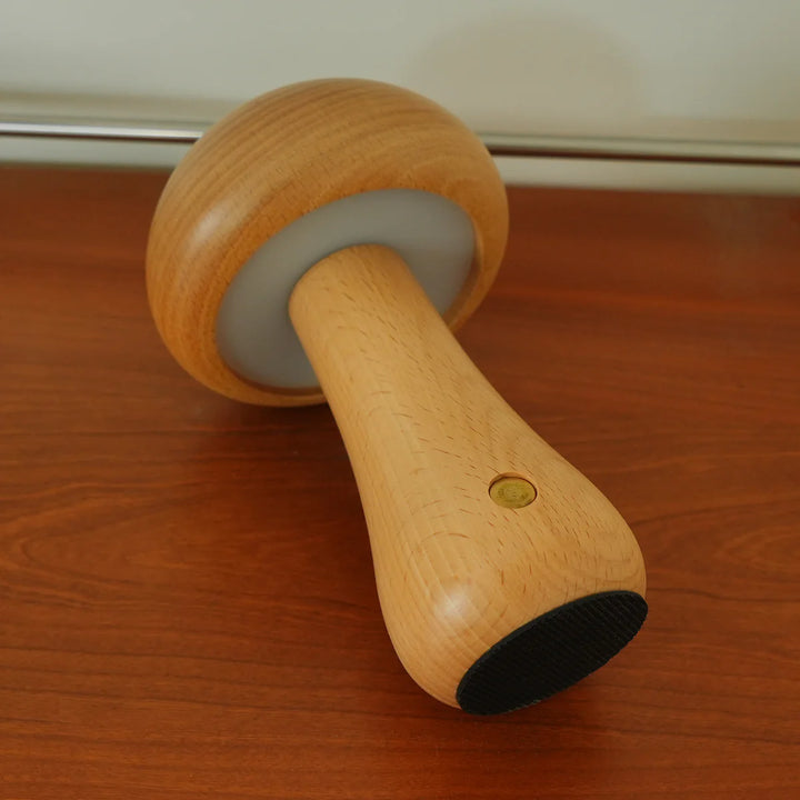 Wooden Rechargeable Table Lamp