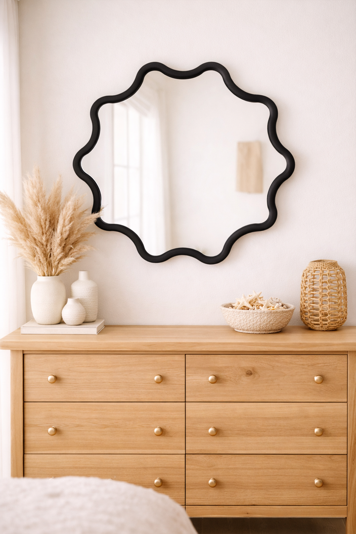 Ripple - Scalloped Edge Wall Mirror