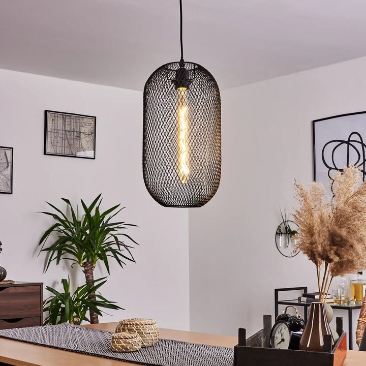 Industrial Mesh Pendant Light