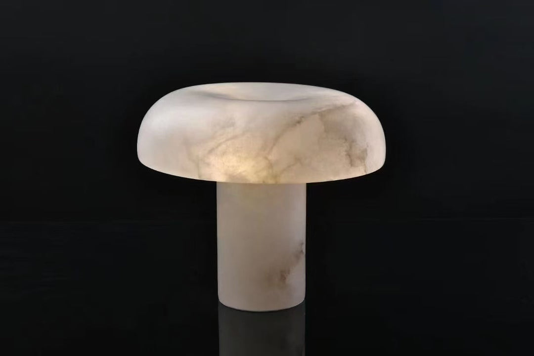 Marble Mushroom Table Lamp