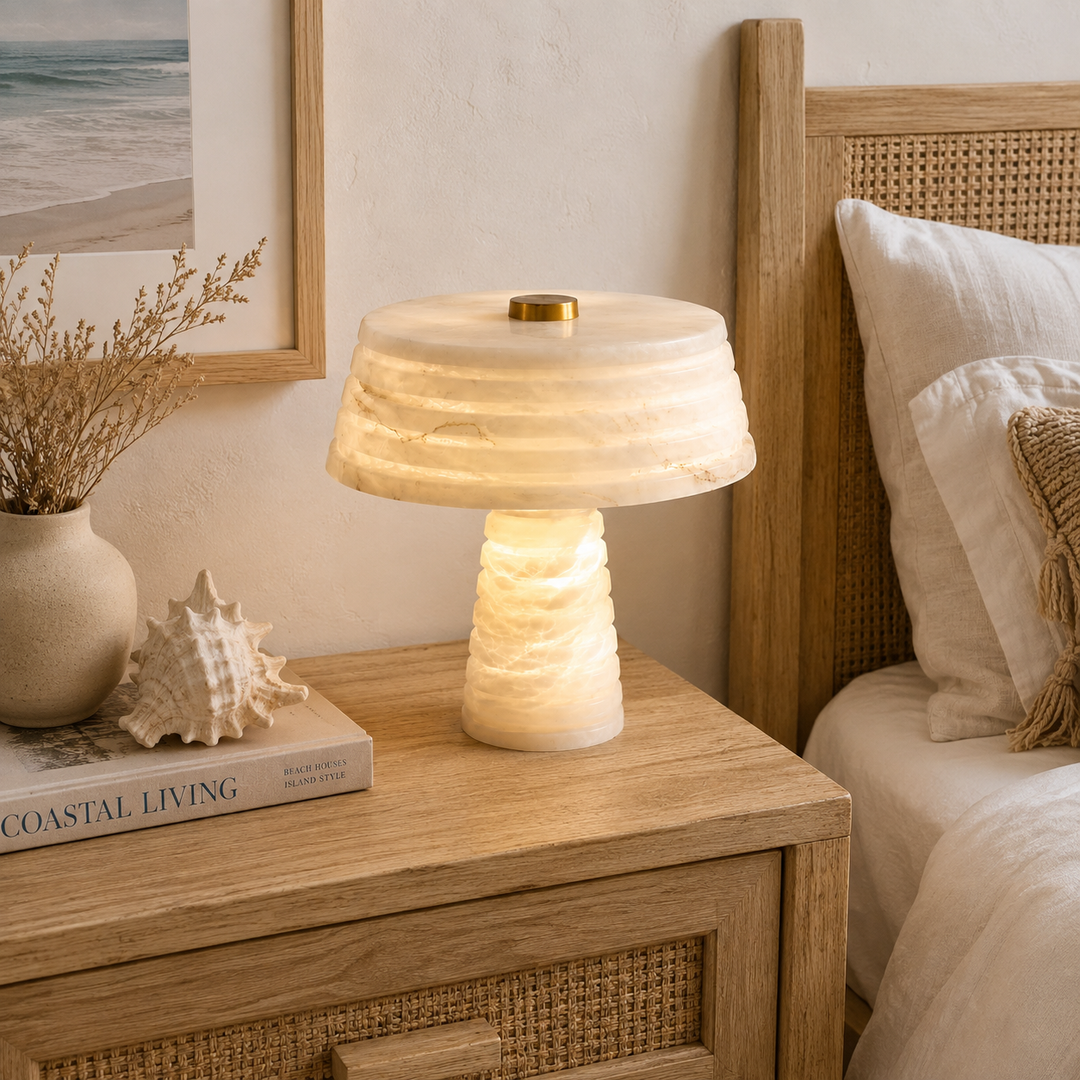 Spanish Alabaster Table Lamp