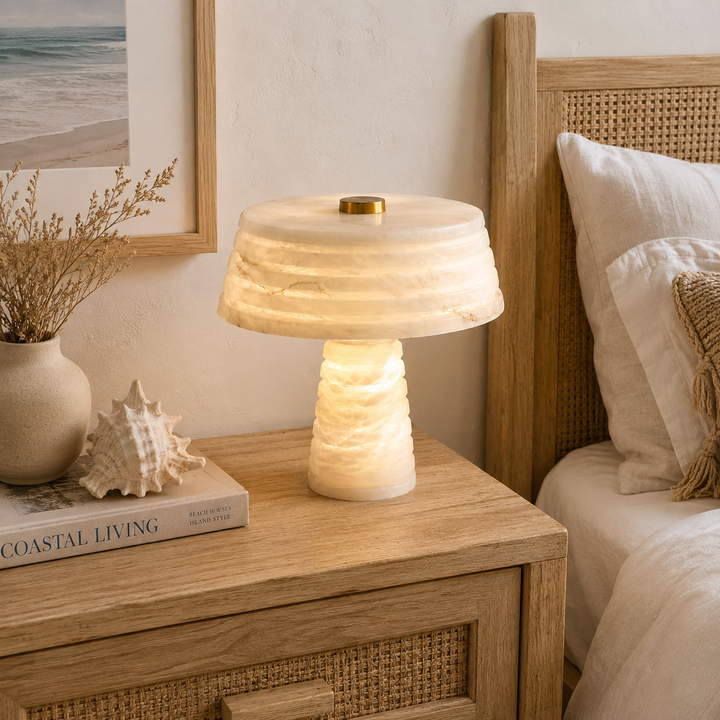 Spanish Alabaster Table Lamp