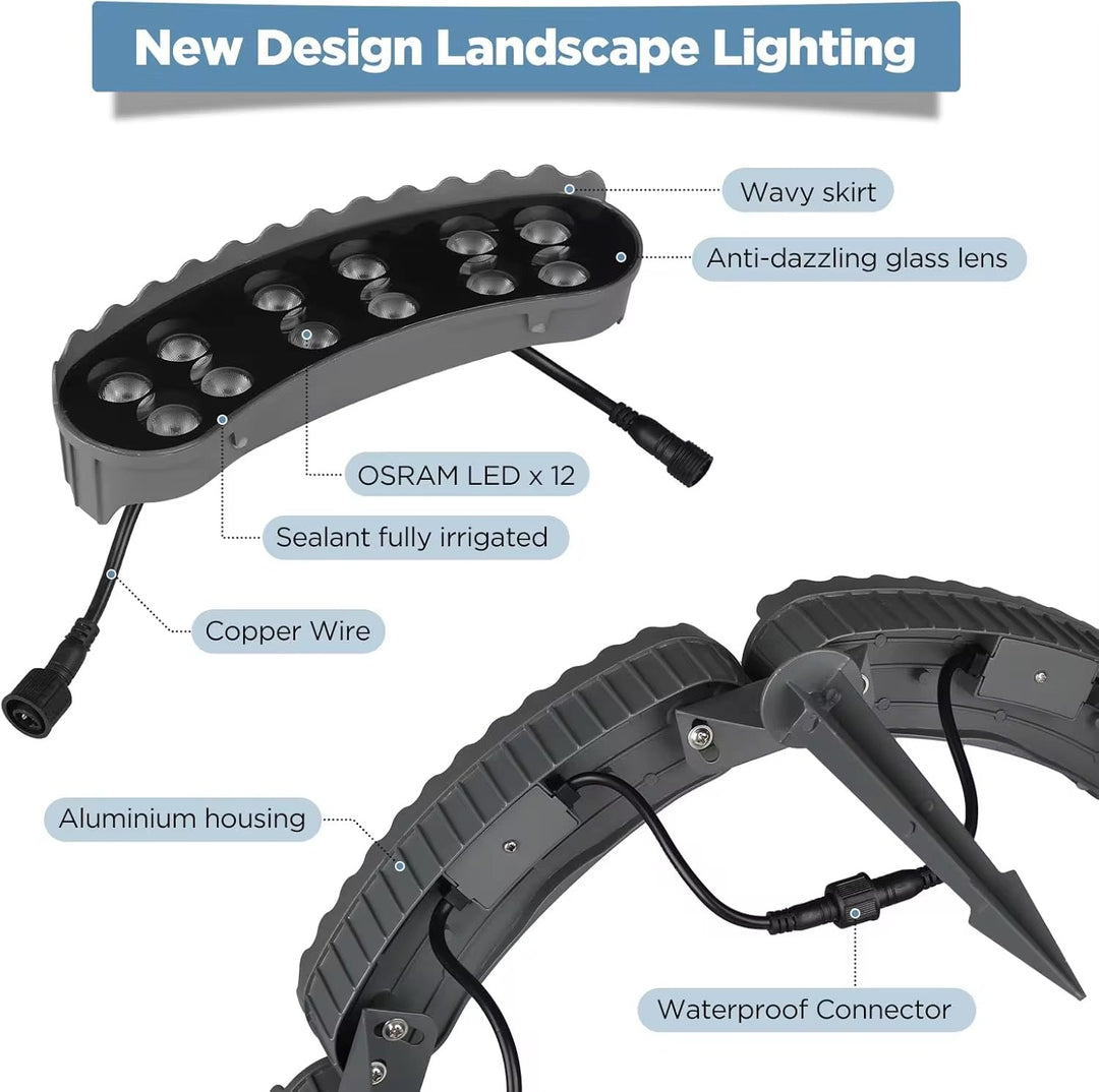 Outdoor Tree Ring Light
