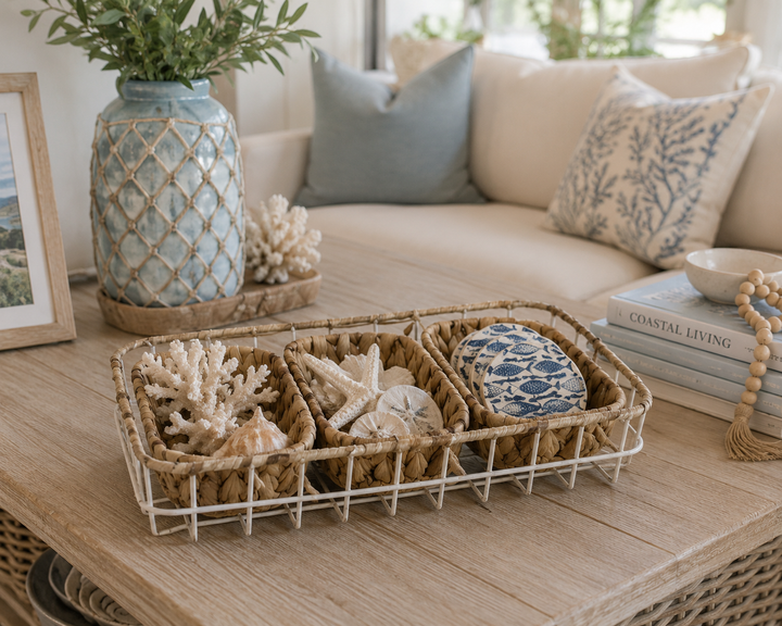 Woven Basket Organizer