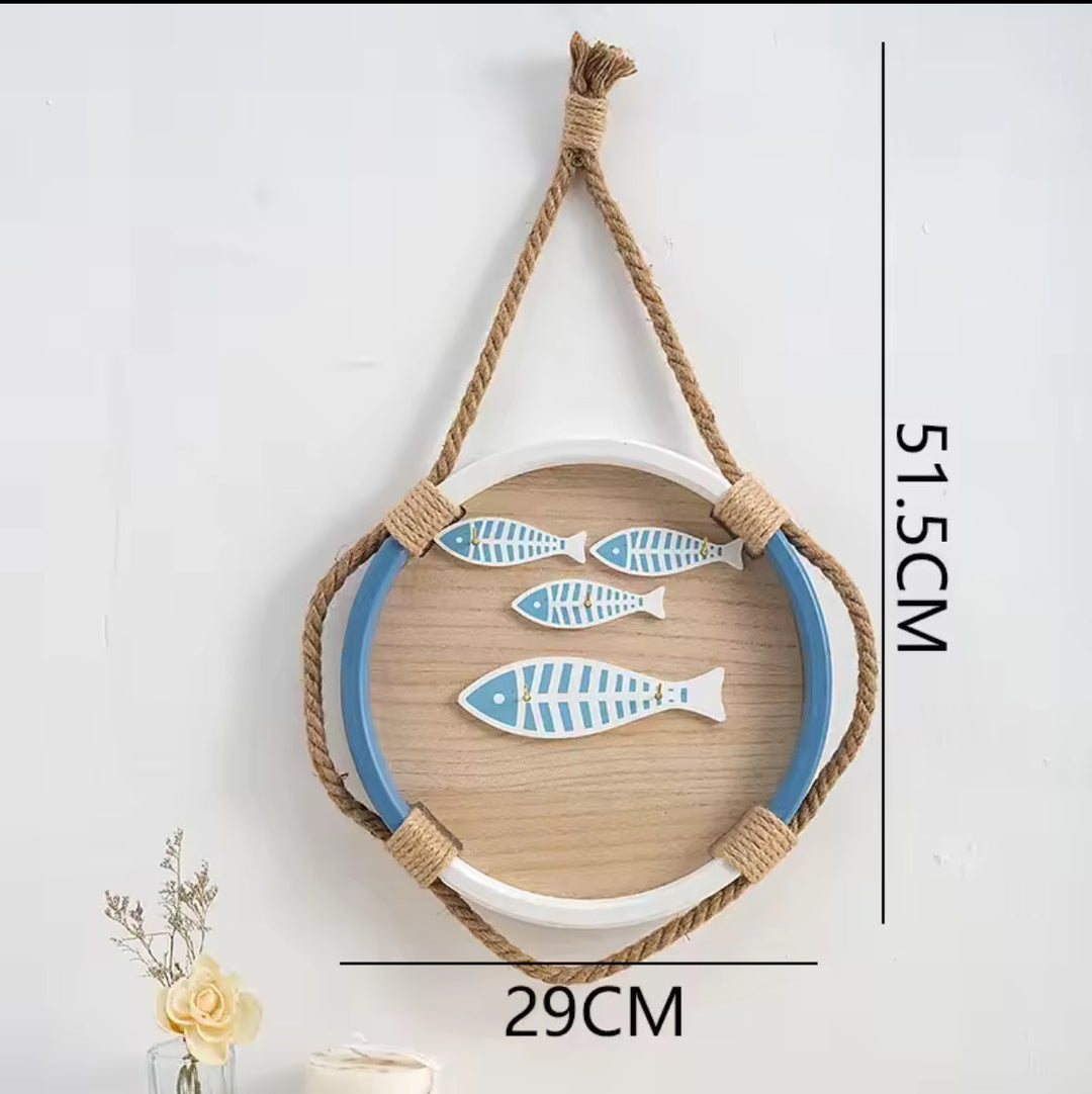 Nautical Fish Key Holder