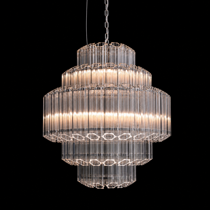 Crystal Tier Chandelier