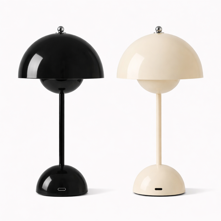Modern Mushroom Dome RECHARGEABLE Table Lamp