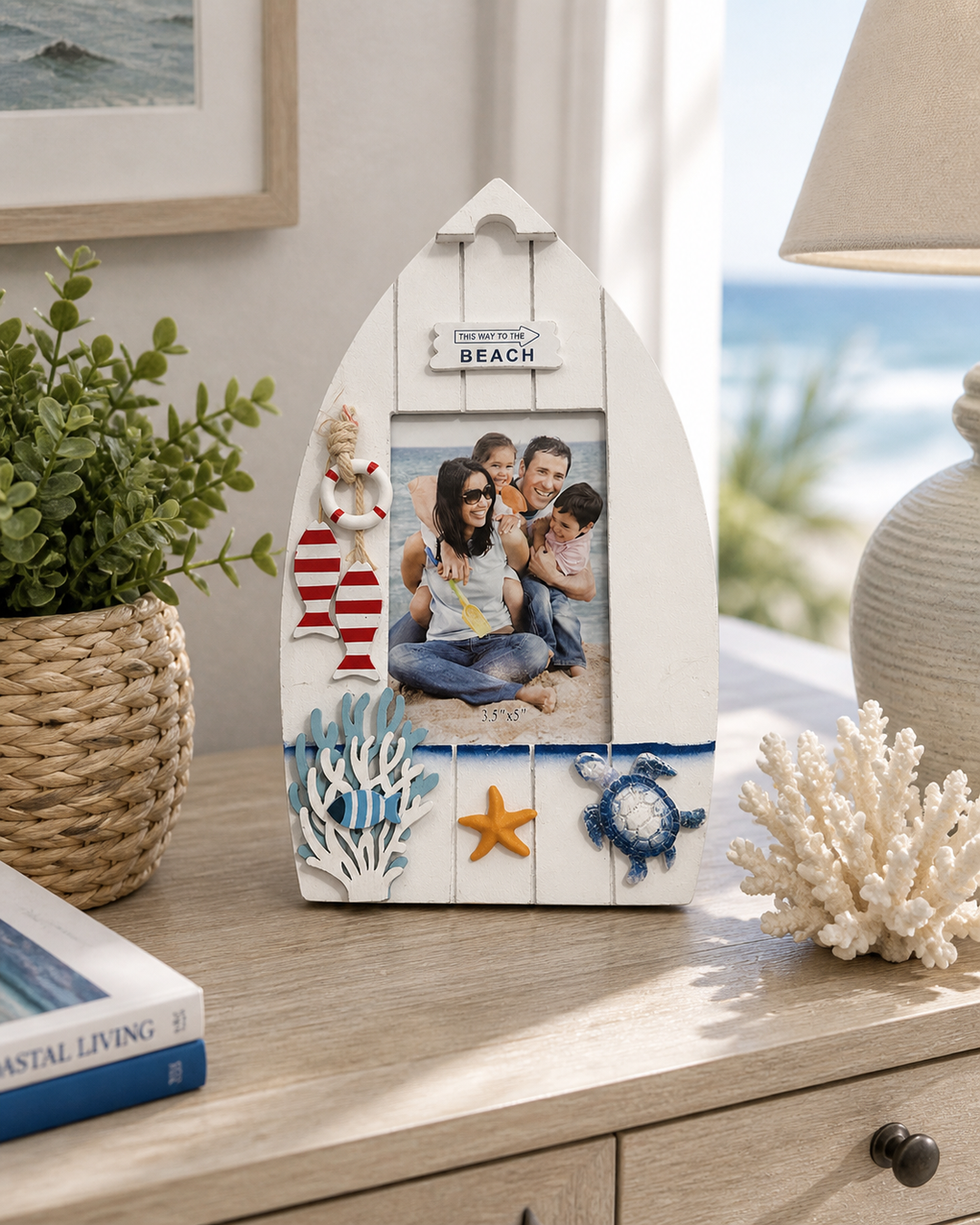 Beach House Photo Frame