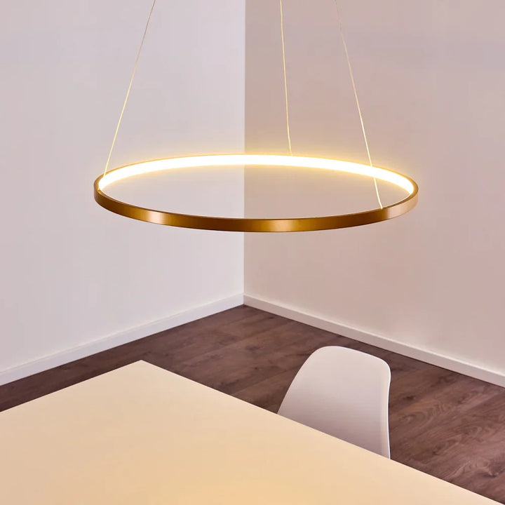 Modern Circular LED Pendant Light