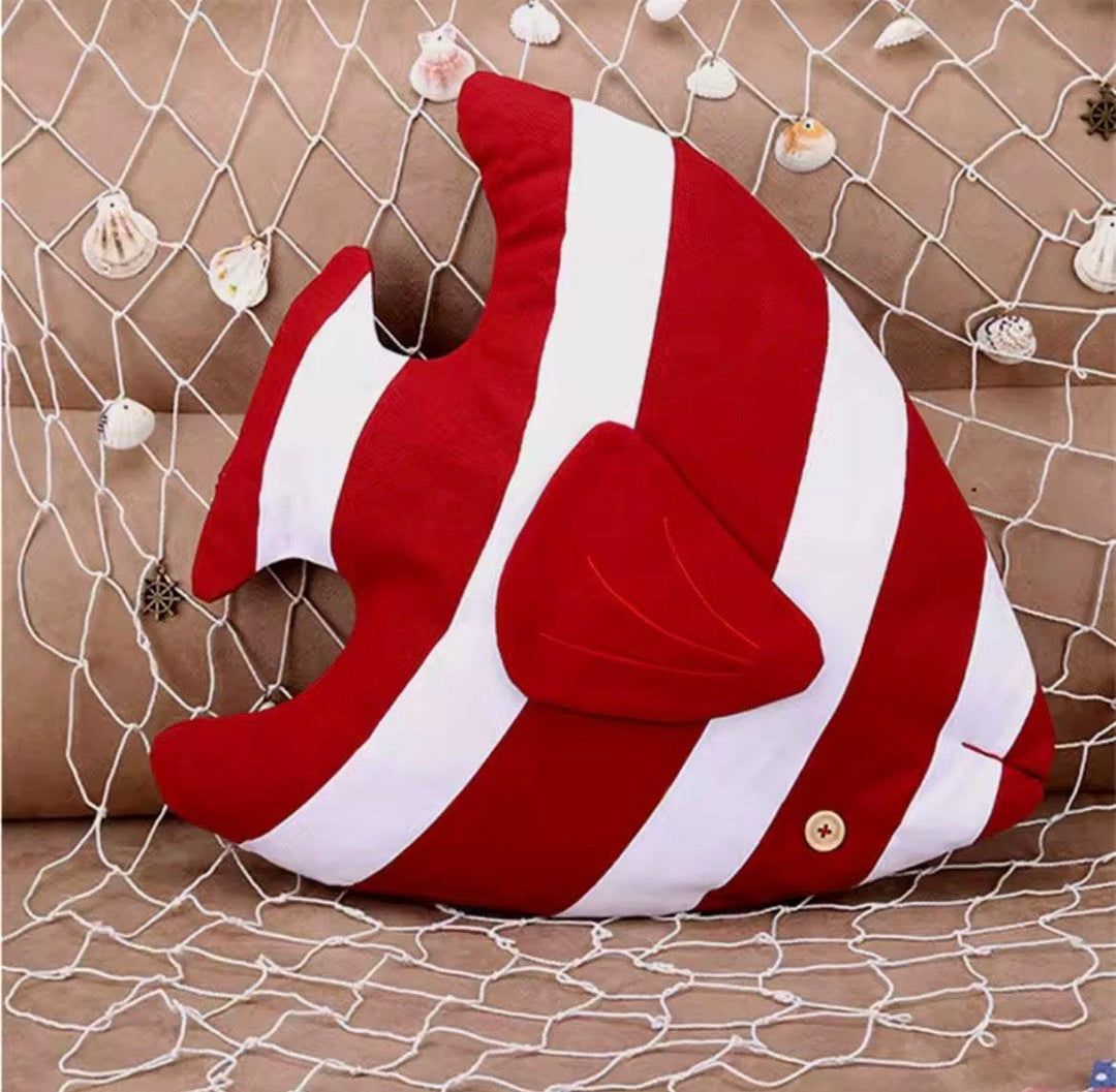 Striped Fish Cushion