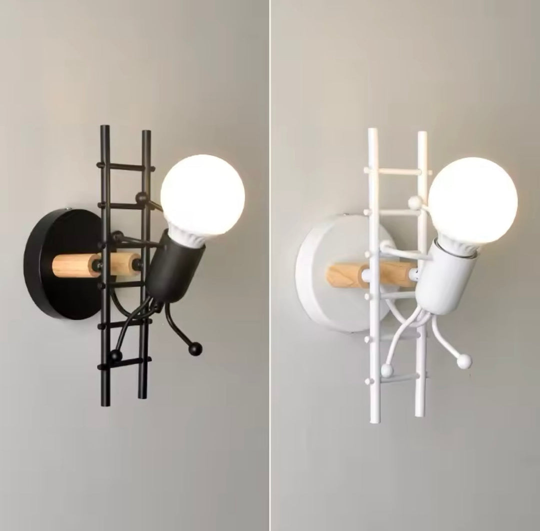 Creative Wall Light with Ladder Design