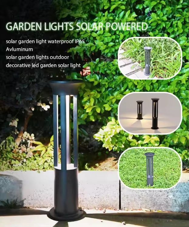 Eclipse Outdoor SOLAR power Bollard