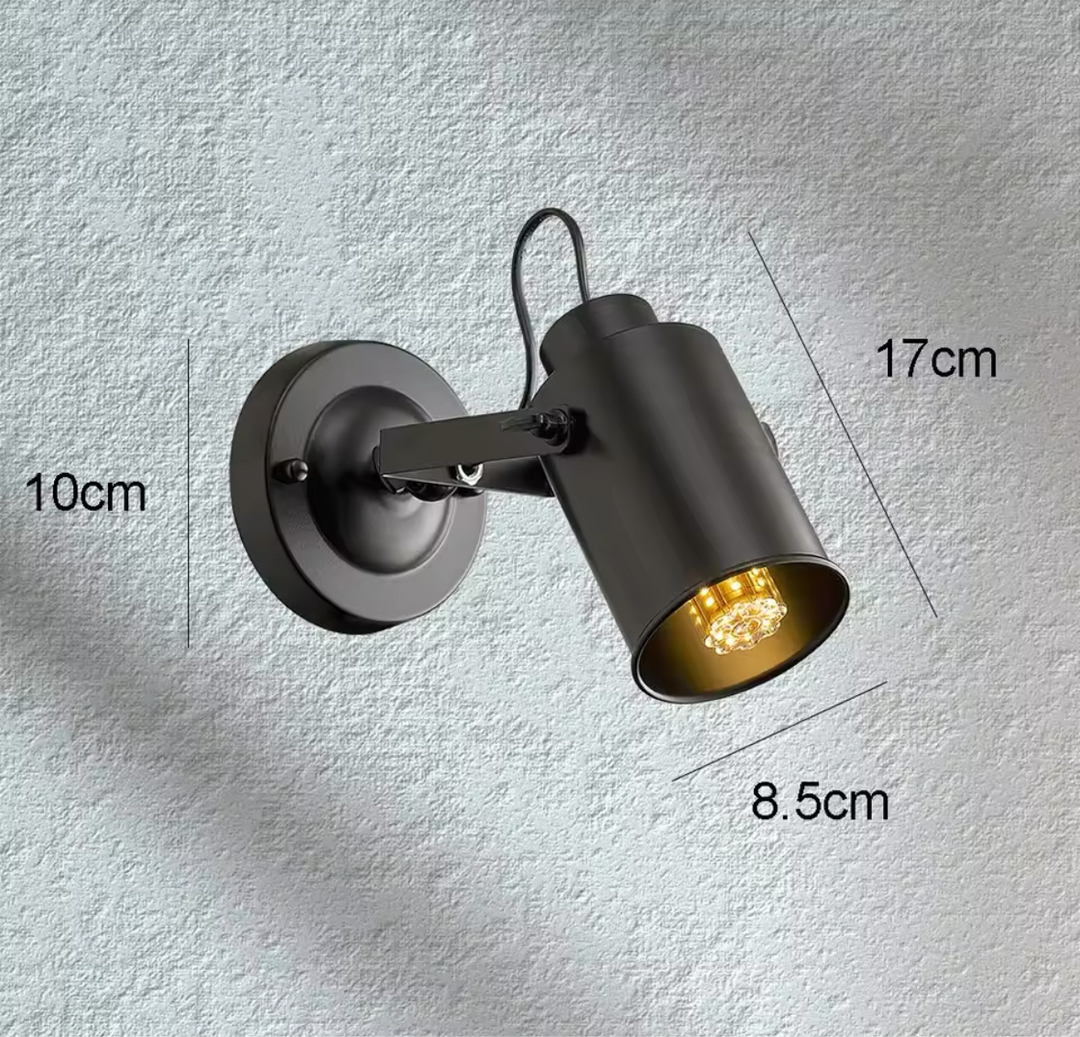 Industrial Adjustable Wall Sconce