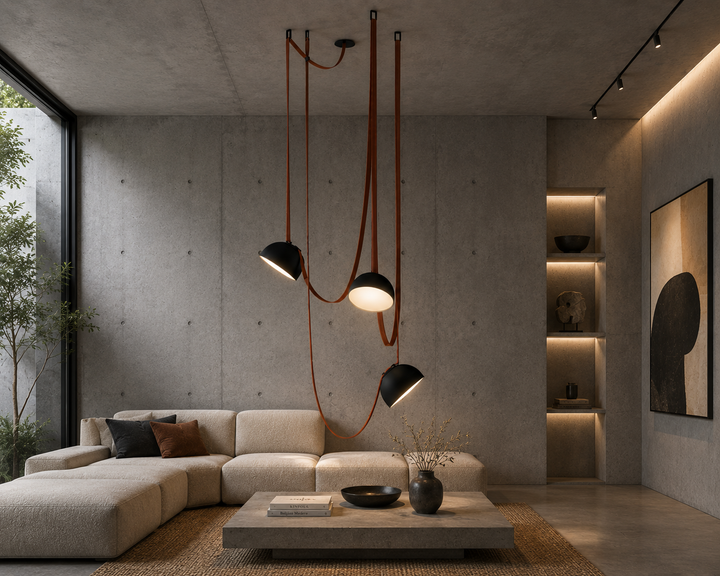 Modern Multi-Light Pendant Ceiling Fixture