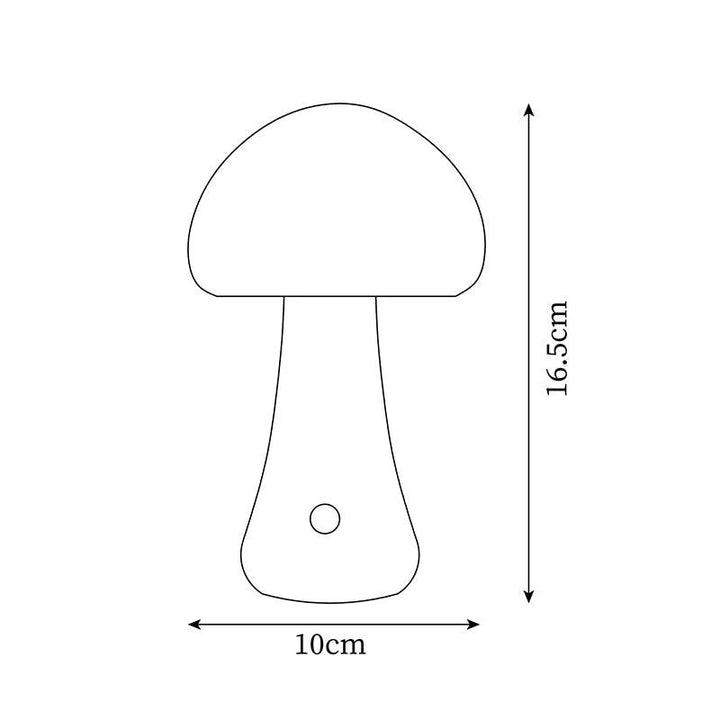 Wooden Rechargeable Table Lamp