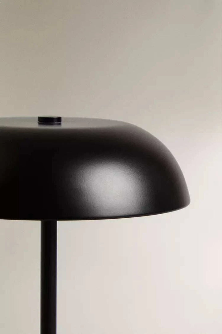 Mushroom head brass or Black  rechargeable Dimmable Table Lamp