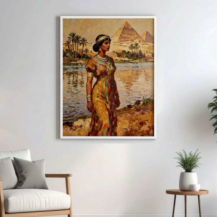 Ancient Egypt Nile Queen Wall Art